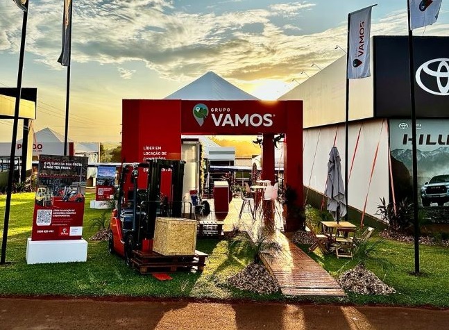 Vamos exibe uma diversidade de equipamentos na feira Show Rural, no estado do Paraná