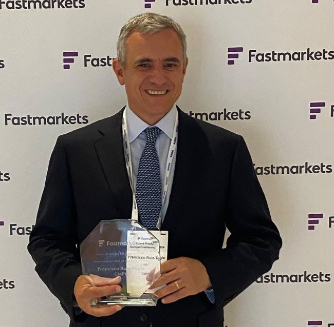 Francisco Ruiz-Tagle é reconhecido como CEO do Ano pela Fastmarkets
