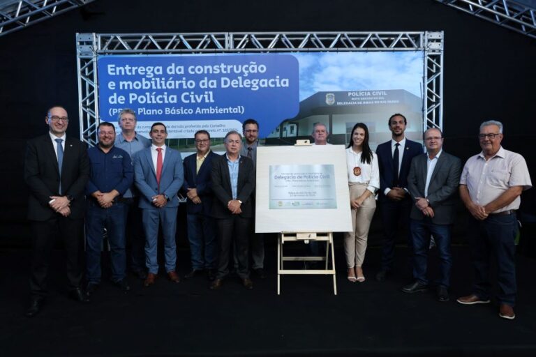 Suzano inaugura Delegacia da Polícia Civil e Casa de Apoio ao Trabalhador em Ribas do Rio Pardo (MS)