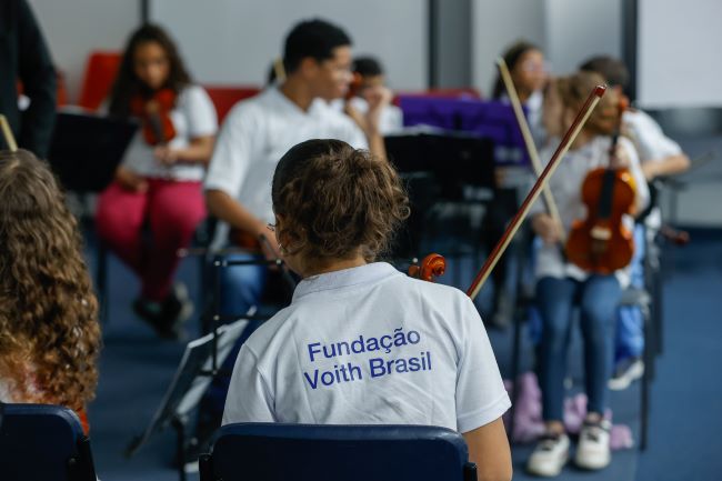 Com suporte da Fundação Voith, projeto ‘A Música Venceu’ inaugura seu segundo polo de atuação no Jaraguá