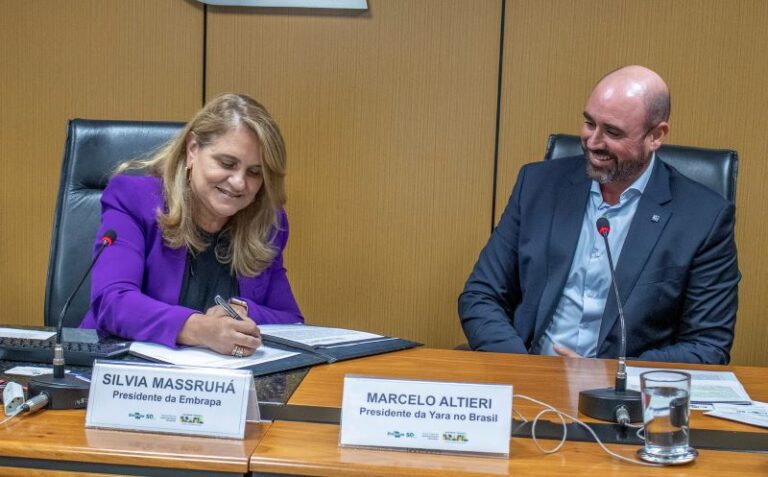 Em uma colaboração inédita, Embrapa e Yara anunciam parceria com ênfase em ESG