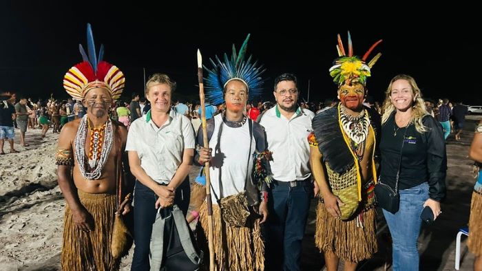 Veracel está apoiando os Jogos Indígenas Pataxó, que ocorrem esta semana no Sul da Bahia