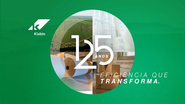 Klabin comemora 125 anos com campanha destacando atributos de seus negócios