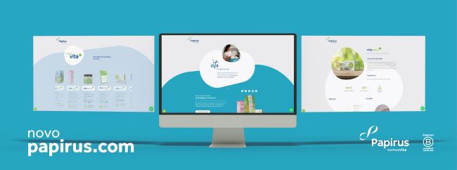 Papirus apresenta seu novo site corporativo