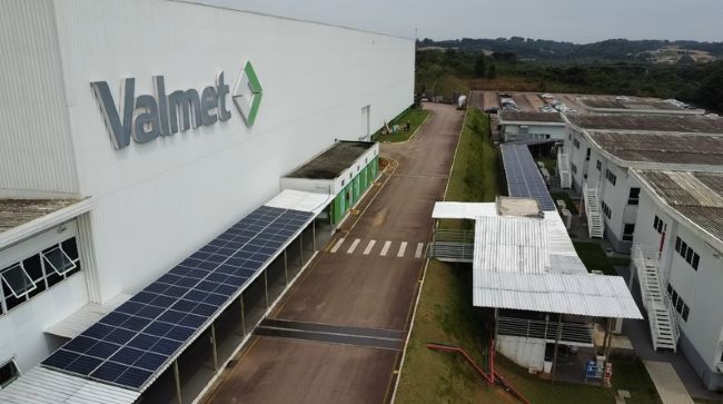 Valmet adota medidas visando reduzir emissões de CO₂ em 80% até 2030