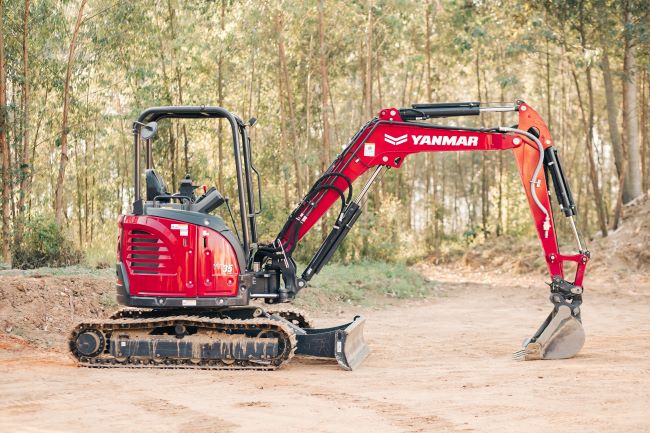 Miniescavadeiras são o destaque da YANMAR na 15ª edição do Concrete Show