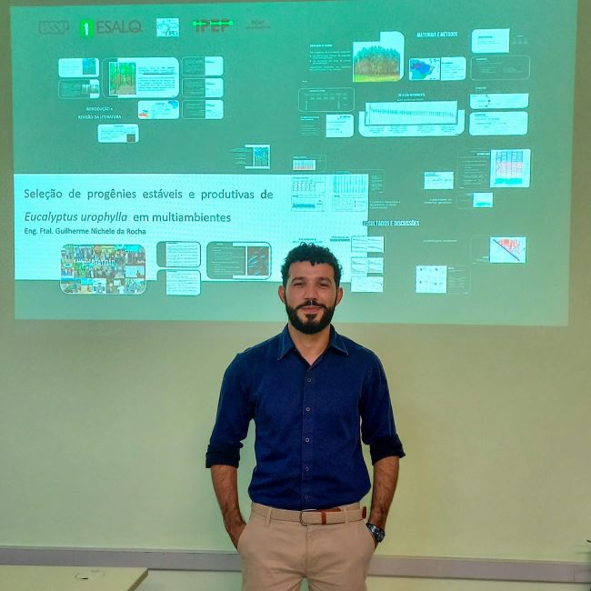 Rede experimental de Eucalyptus urophylla do PCMF contribui na formação de pesquisadores