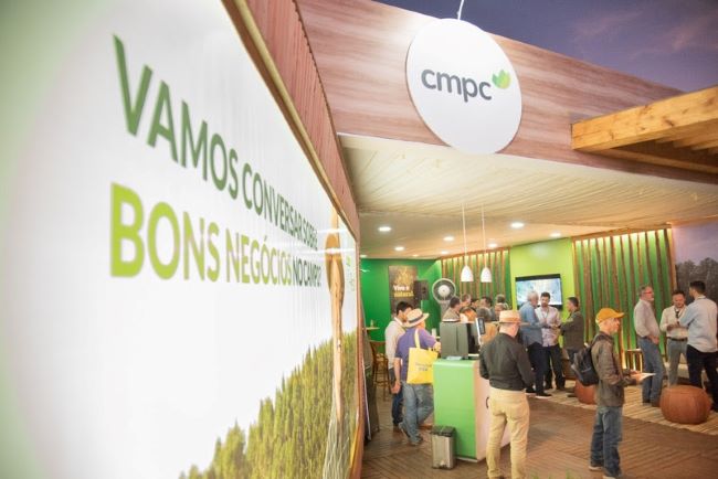 Com espaço exclusivo na Expointer, a CMPC visa fortalecer o setor florestal gaúcho