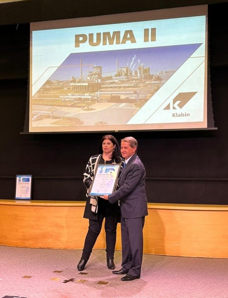 Klabin ganha Prêmio Melhores e Maiores Obras com o Projeto Puma II