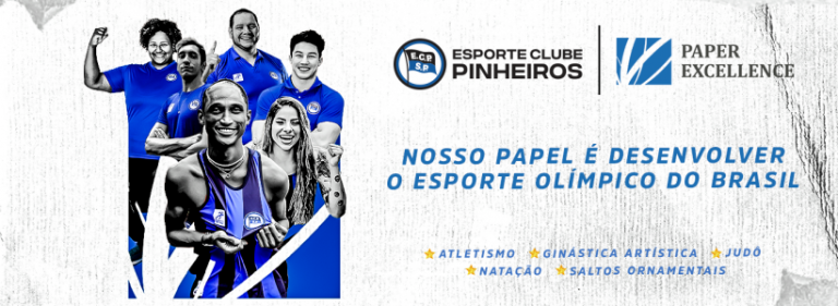 Paper Excellence é a nova patrocinadora do esporte Olímpico do Pinheiros
