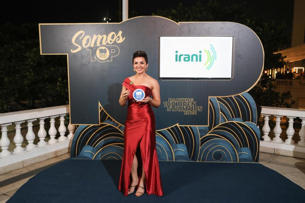 Irani é destaque como 2ª colocada no ranking TOP 100 Open Corps