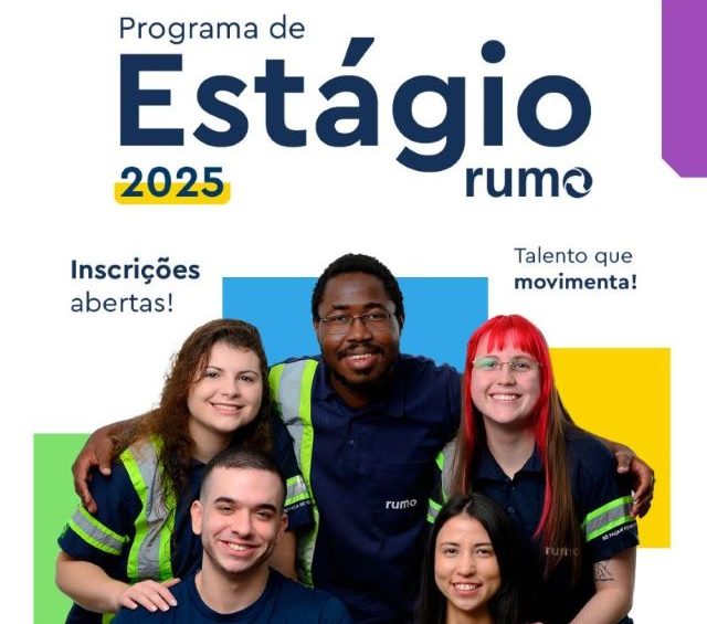 Rumo abre inscrições para o Programa de Estágio 2025