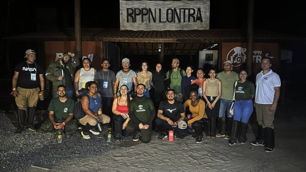 Jovens de 25 países da Rede de Reservas da Biosfera da IberoMaB fazem visita noturna à reserva da Bracell