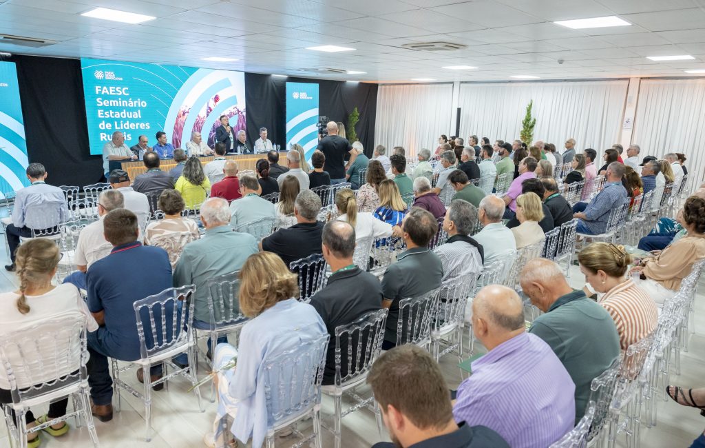 Seminário de Líderes Rurais e assembleia geral do Sistema Faesc/Senar marcam avaliação de 2024