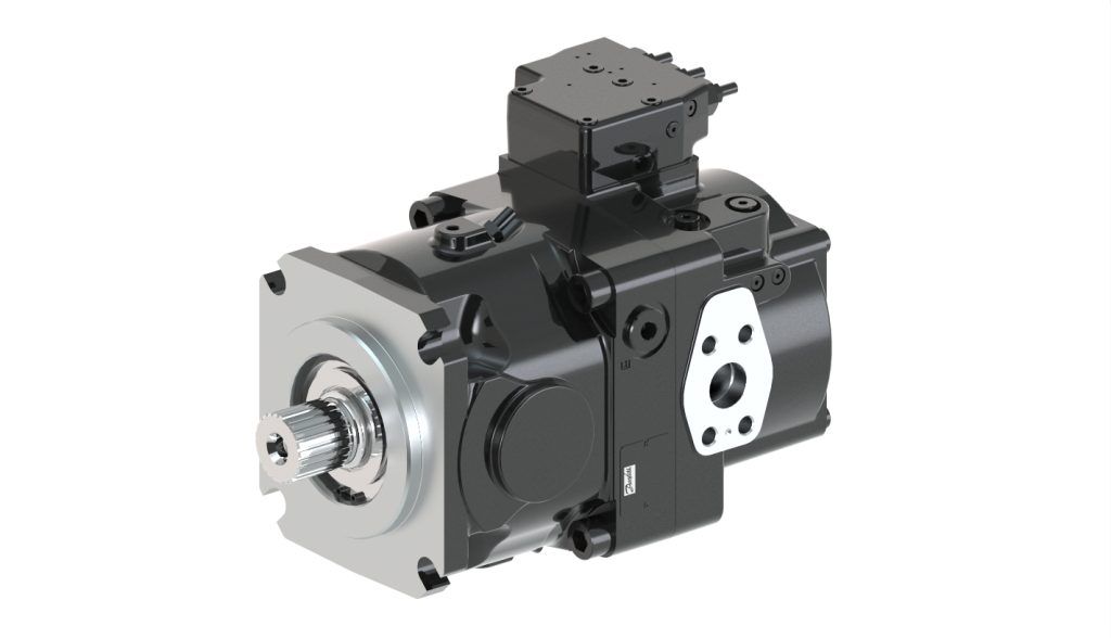 Danfoss Power Solutions amplia sua linha de bombas de alta potência de circuito aberto D1P com um novo modelo de 160 cc de deslocamento