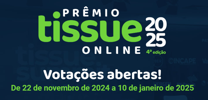Voith Paper é finalista em duas categorias do Prêmio Tissue Online 2025