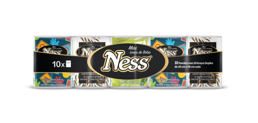 IPEL relança linha de Mini Lenços Pocket Ness