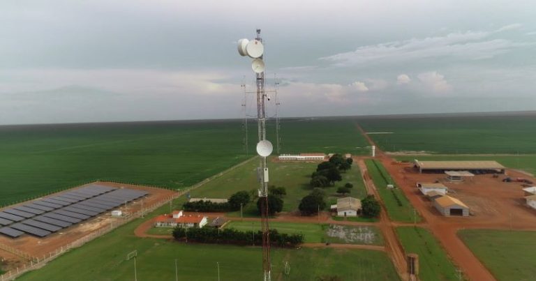 Rede privativa possibilita gestão remota e conecta equipamentos em fazenda no Piauí
