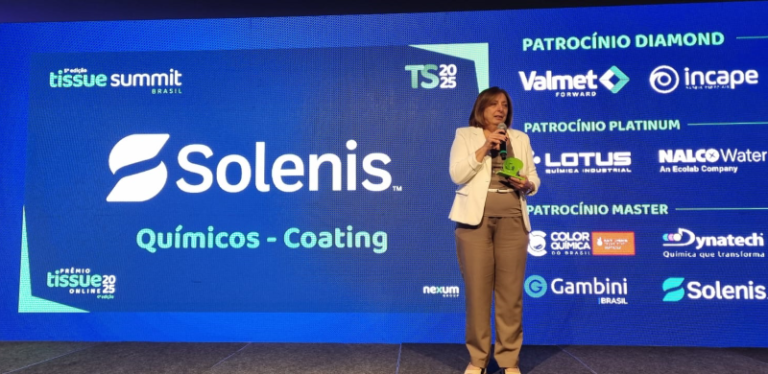 Solenis é premiada por químicos de Coating em tissue