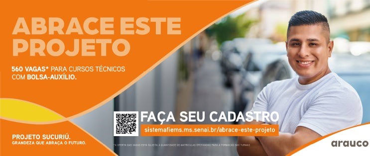 Abrace este Projeto: iniciativa Arauco oferece cursos técnicos profissionalizantes