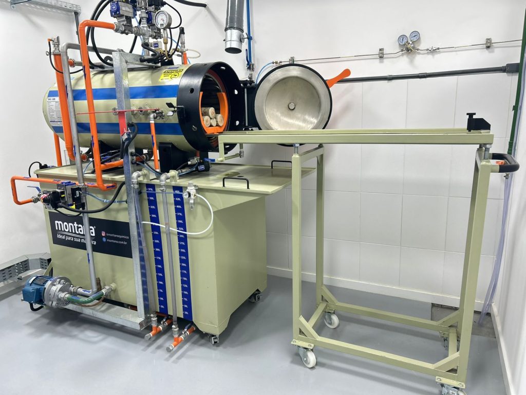 Montana Química investe em autoclave de última geração para ampliar tecnologia no tratamento de madeira