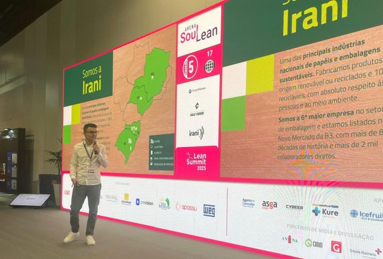 Irani apresenta case da área de Melhoria Contínua sobre mudança tecnológica e digital no Soulean Summit