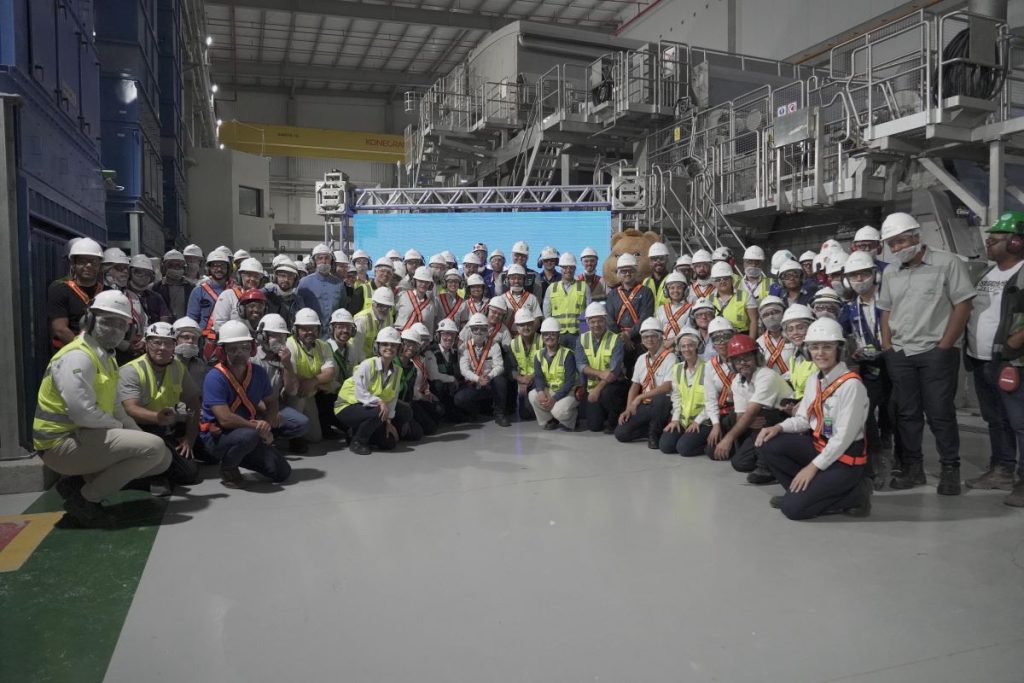 Suzano dá start up à fábrica de papel higiênico em Aracruz e fortalece polo industrial capixaba