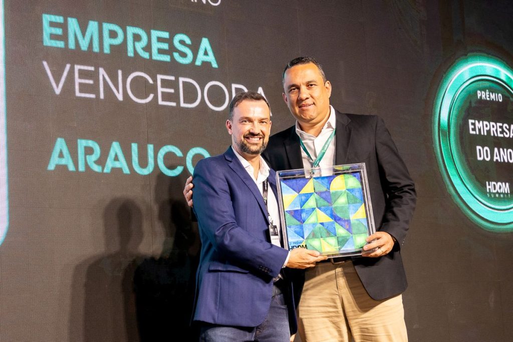 Arauco é eleita Empresa do Ano no 3º Prêmio HDOM