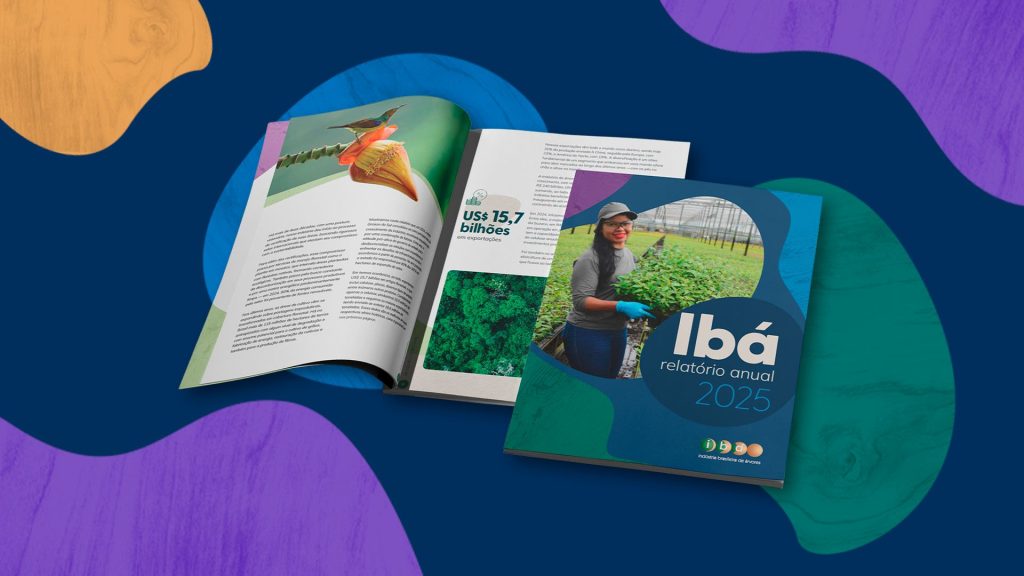 Ibá divulga Relatório Anual com recordes de produção, exportações e conservação florestal