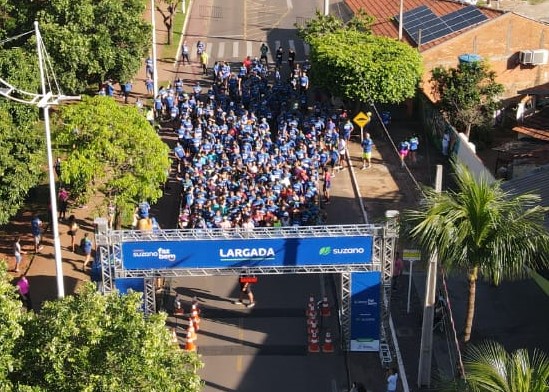 Corrida e Caminhada Suzano Faz Bem reúne mil participantes em Três Lagoas neste fim de semana
