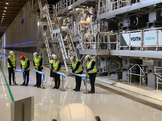 Voith reforma com sucesso a PM 6 da Stora Enso, transformando-a na maior máquina XcelLine para papel-cartão da Europa