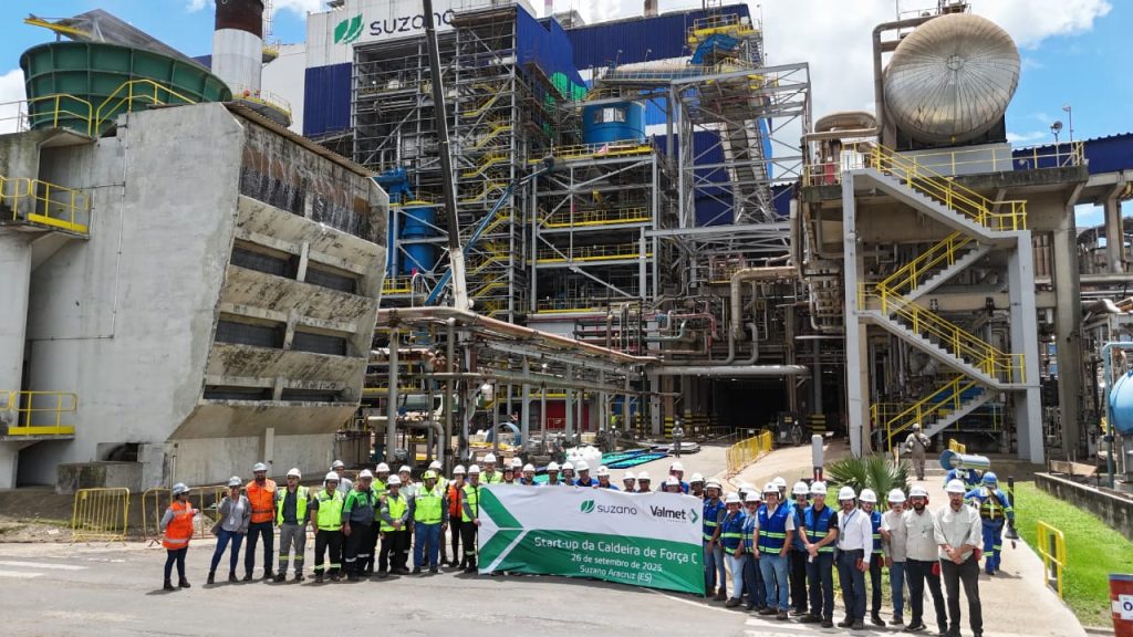 Valmet impulsiona desempenho operacional de Suzano Aracruz com entrega da Caldeira Auxiliar C