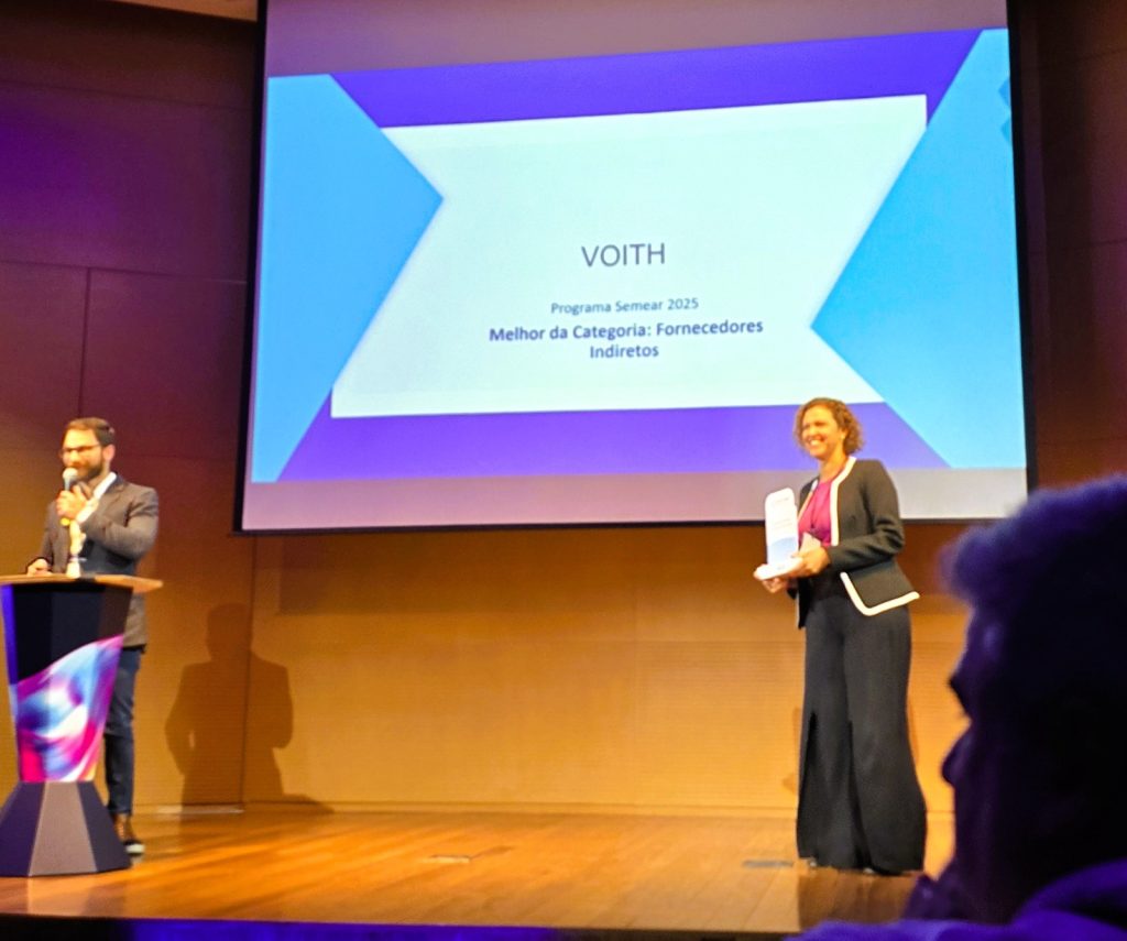 Voith Paper é premiada no Programa Semear, iniciativa de sustentabilidade da Smurfit Westrock