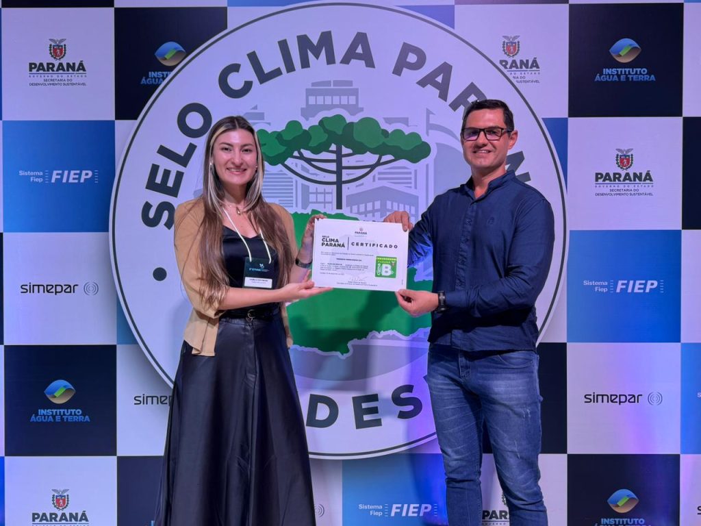 Trombini recebe Selo Clima Paraná e certificado Aterro Zero por avanço ambiental