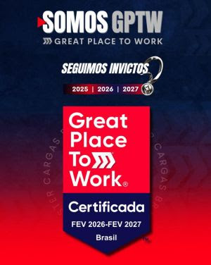 Master Cargas Brasil é homologada pelo Great Place to Work pelo segundo ano consecutivo