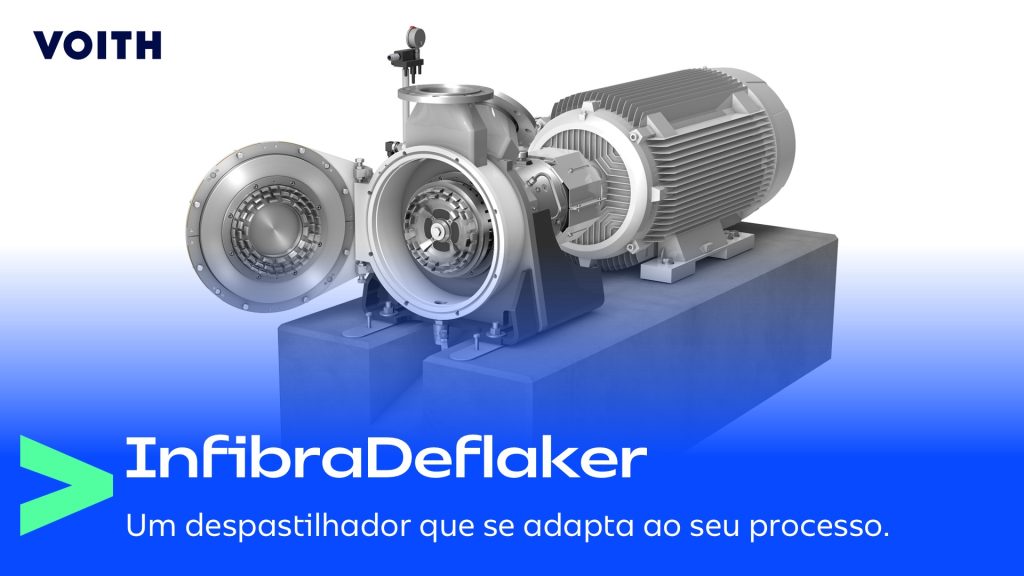 Voith lança o InfibraDeflaker para promover uma preparação de massa eficiente e flexível